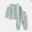 セットアップ パジャマ 肌着 ベビー服 シンプル カジュアル かわいい ベビー 赤ちゃん キッズ 乳幼児 子供 男の子 女の子 子育て中 ナチュラル 秋冬