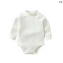 ロンパース 長袖 ベビー服 シンプル カジュアル かわいい ベビー 赤ちゃん キッズ 乳幼児 子供 男の子 女の子 子育て中 ナチュラル 出産祝い 秋冬