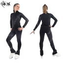 フィギュア スケート ウィンター スポーツ 大人 子供 服 トレーニング レディース スーツ パンツ ジャケット