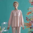 パジャマ レディース 宮殿風 長袖 レース フリル シフォン ロングパンツ 上下セット シンプル刺繡 ガーリーゆるかわ 上品 ルーム ナイト ホー...