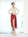 レディース ダンサー コスチューム ダンス 衣装 ベリーダンス 服 秋冬 大きいサイズ 練習着 スーツ ミドルスリーブ トップス 部族 オリエンタルダンス