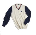 デマルキ De Marchi 自転車 ロードバイク クラシック イタリア製 USA SWEATER WHITE Mサイズ 8012391403065(4)