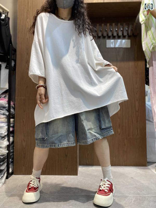 Tシャツ 半袖 シンプル カジュアル ゆったり リラックスフィット エスニック ナチュラル おしゃれ ボーイッシュ メンズライク オーバーサイズ レディース ファッション
