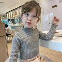 子供服 セーター 春秋冬 女の子 カジュアル ニット トップス 無地 シャツ 長袖 キッズ レディース ウール プルオーバー