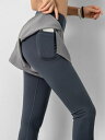 スポーツウェア ランニング パンツ レディース フェイク セットアップ ポケット フィットネス ハイウエスト ストレッチ性 タイト 速乾 通気性 ヨガ レディー...