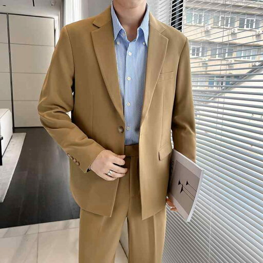 スーツ ジャケット パンツ メンズ おしゃれ スタイリッシュ カジュアル ブレザー 春秋 ビジネス 大きめサイズ シングルブレスト ゆったり スーツ ジャケット パンツ メンズ おしゃれ スタイリッシュ カジュアル ブレザー 春秋 ビジネス 大きめサイズ シングルブレスト ゆったり