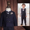 子供服 スーツ 冬服 ブリティッシ カジュアル 男の子 フォーマル シングルブレスト 礼服 セット品 コットンライナー