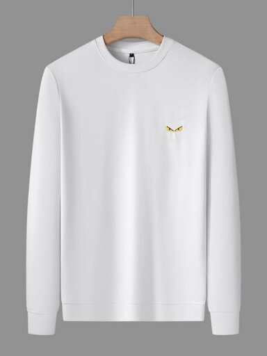 メンズ 無地 長袖 Tシャツ 冬 厚手 ハイネック カジュアルインナー レイヤード シャツ ホワイト スリムフィット メンズ 無地 長袖 Tシャツ 冬 厚手 ハイネック カジュアルインナー レイヤード シャツ ホワイト スリムフィット