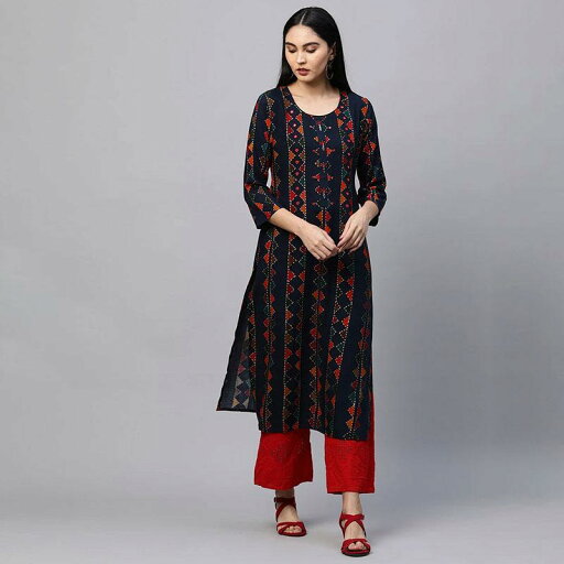 インド 民族衣装 パンジャビ レディース 服 レディース ファッション 婦人服 秋 綿 コットン ラウンドネック ミディアム丈 七分袖 インド 民族衣装 パンジャビ レディース 服 レディース ファッション 婦人服 秋 綿 コットン ラウンドネック ミディアム丈 七分袖