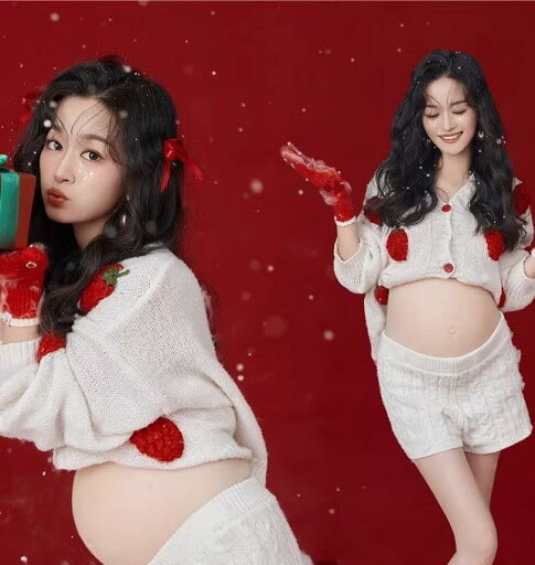 マタニティ ドレス フォト 衣装 おしゃれ 思い出 記念 写真 スタジオ 赤 セーター 自宅 カジュアル セット フリーサイズ かわいい 白 マタニティ ドレス フォト 衣装 おしゃれ 思い出 記念 写真 スタジオ 赤 セーター 自宅 カジュアル セット フリーサイズ かわいい 白