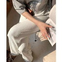 マタニティパンツ カジュアルパンツ ワイドストレートパンツ カジュアル ゆったり 快適 春秋 レディース 妊婦 マタニティウェア