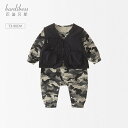 ベビー ロンパース ジャンプスーツ カバーオール 赤ちゃん品 おしゃれ ファッション 新生児 かわいい 男の子 ワンジー 春秋 セットアップ セット ボーイズ ...