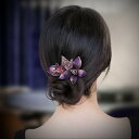 ヘアアクセサリー 髪飾り レディース ヘアピン ハーフトップ クリップ 頭飾り クリップ スプリング フルクリップ ヘアピン