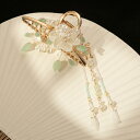 クリップ ヘアクリップ ヘアアクセサリー 合金 銀メッキ 金メッキ レディース レディース かわいい チャイナ風 中国風