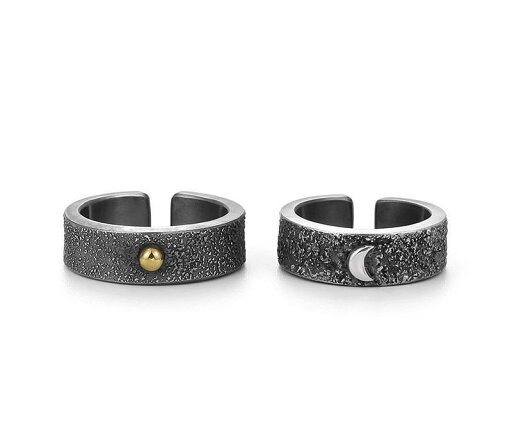 リング 太陽 月 ジュエリー 指輪 リング カップル メンズ ユニセックス レディース アクセサリー オールシーズン リング 太陽 月 ジュエリー 指輪 リング カップル メンズ ユニセックス レディース アクセサリー オールシーズン