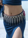 ベリーダンス品 アクセサリー ベリーダンス ウエストチェーン タッセル ベルト オリエンタル ダンス ガードル 魅惑 チェーン レディース