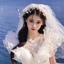 ウエディング 花嫁 ヘッドドレス ヘアコーム ヘアアクセサリー 結婚式 髪飾り イヤリング アクセサリー エレガント 新婦 ギフト