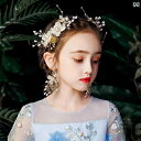ヘアアクセサリー キッズ 子供 イヤリング 髪飾り セット 女の子 花 パフォーマンス プリンセス ドレスアップ かわいい スタジオ 写真撮影