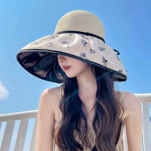帽子 夏 帽子 レディース 韓国 屋外 ビニール サンシェード 日焼け防止 日よけ帽子 イチョウの葉柄 帽子 夏 帽子 レディース 韓国 屋外 ビニール サンシェード 日焼け防止 日よけ帽子 イチョウの葉柄