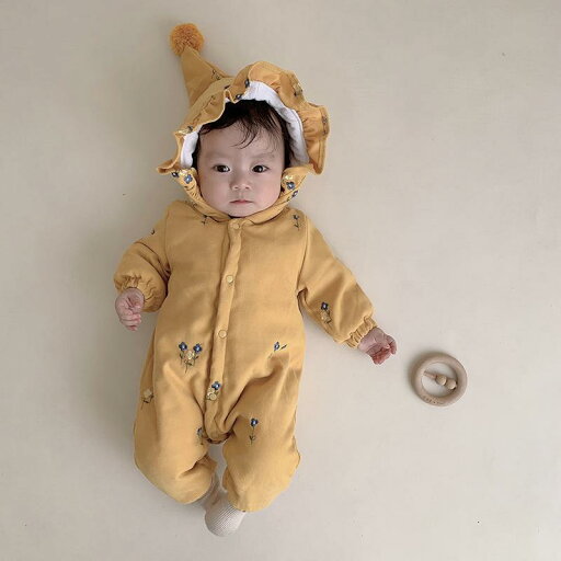 ベビー服 ロンパース ジャンプスーツ フード キルティング 暖かい 女児 秋冬 かわいい キュート ギフト 赤ちゃん 品 子供服 ベビー服 ロンパース ジャンプスーツ フード キルティング 暖かい 女児 秋冬 かわいい キュート ギフト 赤ちゃん 品 子供服