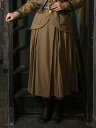 プリーツ プリーツ ロング レトロ 制服風 スカート レディース ミモレ丈