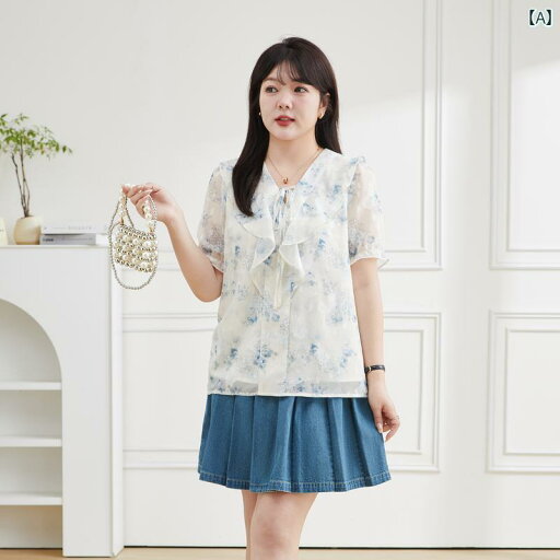 レディース ぽっちゃり 婦人服 トップス ブラウス シンプル おしゃれ 大きめサイズ ゆったり エレガント 夏 花柄 レディース ぽっちゃり 婦人服 トップス ブラウス シンプル おしゃれ 大きめサイズ ゆったり エレガント 夏 花柄