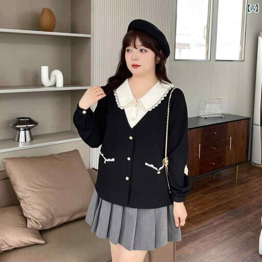 レディース 大きめサイズ 婦人服 トップス カジュアル シンプル 普段使い おしゃれ ぽっちゃり体型 ゆったり 秋冬 重ね着風 レディース 大きめサイズ 婦人服 トップス カジュアル シンプル 普段使い おしゃれ ぽっちゃり体型 ゆったり 秋冬 重ね着風