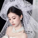 アクセサリー レディース ジュエリー スーパー フェアリー 花嫁 ベール 韓国 サテン ウェディングドレス ヘッドアクセサリー
