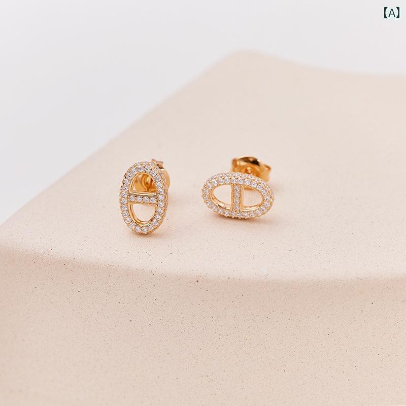 ピアス アクセサリー 耳飾り 花嫁 ウェディング 豪華感 金 銀 メッキ ストーン シルバー キラキラ 上品 まるい 日 ユニセックス 小さめ