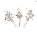ヘアアクセサリー ヘッドドレス 髪飾り コーム レディース レディース 結婚式 パーティー ウェディング ブライダル 韓国 花モチーフ ゴールド ロマンチック ...