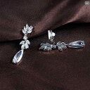 ジュエリー アクセサリー イヤリング ピアス レディース レディース パーティー 結婚式 韓国 シルバー ビーズ キラキラ エレガント シンプル 上品 フェミニ...