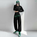 パンツ スウェットパンツ パフォーマー ダンス クラブ ストリート系 ヒップホップ 衣装 KPOP 夏 カジュアル レジャー 通学 休日 ホームウェア 快適コー...