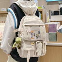 バック パック リュック スクール キッズ 学生 通学 レディース 大容量 かわいい おしゃれ 収納力 カラフル 防水 収納