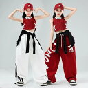 子供服 女の子 シャツ タンクトップ へそ出し スウェットパンツ 夏 コスチューム バンド ダンス ヒップホップ ストリート系 パフォーマンス 衣装 クール かっこいい キッズ