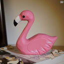 フラミンゴ カップル 木彫り 小さめ 装飾品 動物 家 デスクトップ 装飾 彼氏 彼女 ギフト デコレーション インテリア