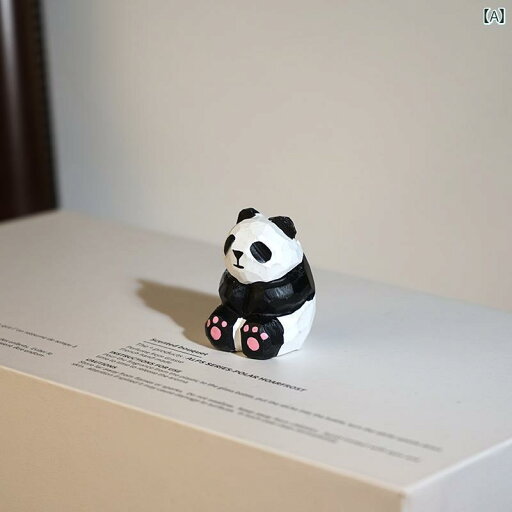 かわいい パンダ 親子 木彫り 小さめ 装飾品 動物 デスクトップ 車 装飾 かわいい 人形 ミニチュア インテリア デコレーション かわいい パンダ 親子 木彫り 小さめ 装飾品 動物 デスクトップ 車 装飾 かわいい 人形 ミニチュア インテリア デコレーション
