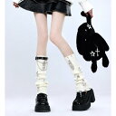 チェーン レザー バックル ソックスセット サブカルチャー ガール 秋冬 レッグセット レディース ふくらぎ パイルソックス