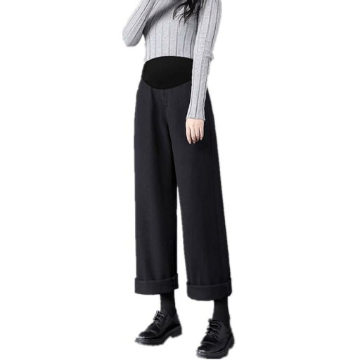 マタニティ パンツ 小柄さん ワイド パンツ 春秋冬 ボトムス ジーンズ 腹部サポート マタニティ パンツ 小柄さん ワイド パンツ 春秋冬 ボトムス ジーンズ 腹部サポート