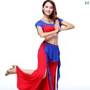 レディース ダンス ファッション ベリーダンス パフォーマンス コスチューム ダンス 衣装 秋冬 通気性 練習服