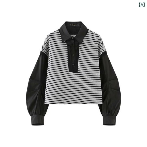 レディース ファッション トップス ユニーク フェイク セットアップ ニット 長袖 シャツ 秋 レディース ファッション トップス ユニーク フェイク セットアップ ニット 長袖 シャツ 秋