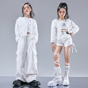 子供服 女の子 Tシャツ シャツ へそ出し ショートパンツ 夏 コスチューム バンド ダンス ヒップホップ ストリート系 パフォーマンス 衣装 クール かっこいい キッズ