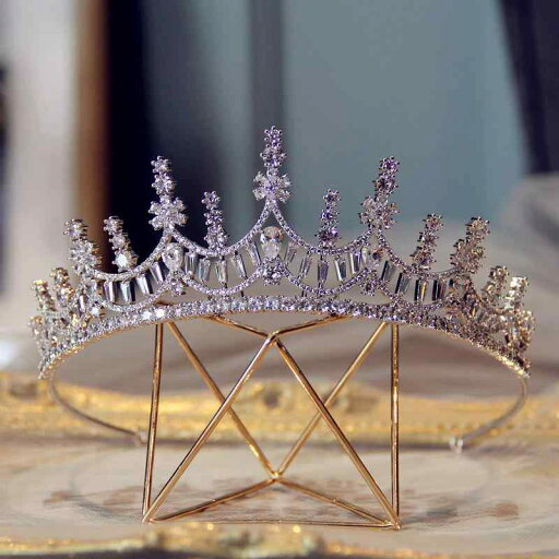 ティアラ クラウン 光沢 散りばめられた 華やか ヘアアクセサリー 結婚式 ウェディング 大人式 プリンセス パーティー ティアラ クラウン 光沢 散りばめられた 華やか ヘアアクセサリー 結婚式 ウェディング 大人式 プリンセス パーティー