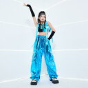 子供服 女の子 Tシャツ タンクトップ へそ出し パンツ 夏 コスチューム バンド ダンス ヒップホップ ストリート系 パフォーマンス 衣装 セットアップ クール かっこいい キッズ