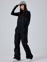 スノボー ファッション ウィンター スポーツ メンズ レディース スキー パンツ サスペンダー スノーボード 屋外 防水 防風 暖かい 厚手 仕様 ワンピース ...