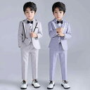 スーツ キッズ 子供 おしゃれ ファッション 男の子 ドレス ホスト パフォーマンス フラワーガール シャツ ジャケット 春夏 セット 韓国 ボーイズ ベスト