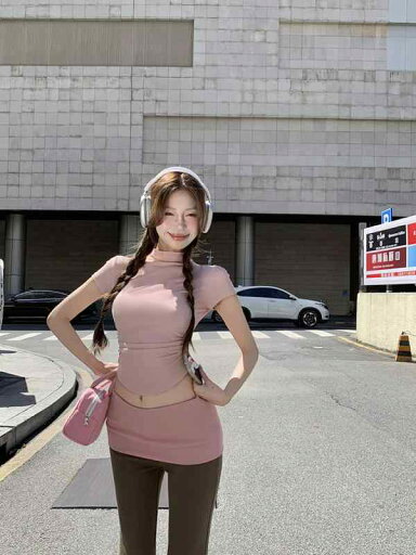 レディース ファッション ショート 半袖 Tシャツ トップス 春 コーデ セット パッチワーク パンツ マイクロフレア カジュアル パンツ 2点 セット レディース ファッション ショート 半袖 Tシャツ トップス 春 コーデ セット パッチワーク パンツ マイクロフレア カジュアル パンツ 2点 セット