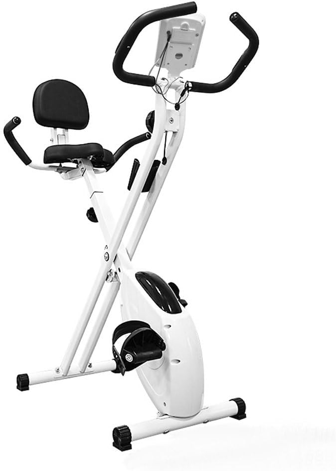 bimiti フィットネスバイク 家庭用 静音 折り畳み サイクリングマシン 健康器具 ダイエットクロスバイク サドル調整 組立簡単のサムネイル