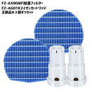 【セット商品】シャープ対応 加湿フィルター FZ-AX80MF 加湿空気清浄機用 FZ-AG01K2 互換品 FZAX80MF イオンカートリッジ