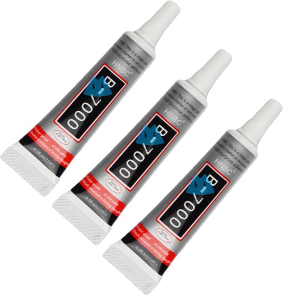  B7000 接着剤 ボンド 超強力接着剤 15ml 極細ノズル 透明 マルチユース グルー エポキシ樹脂 DIY ハンドメイド キーホルダー