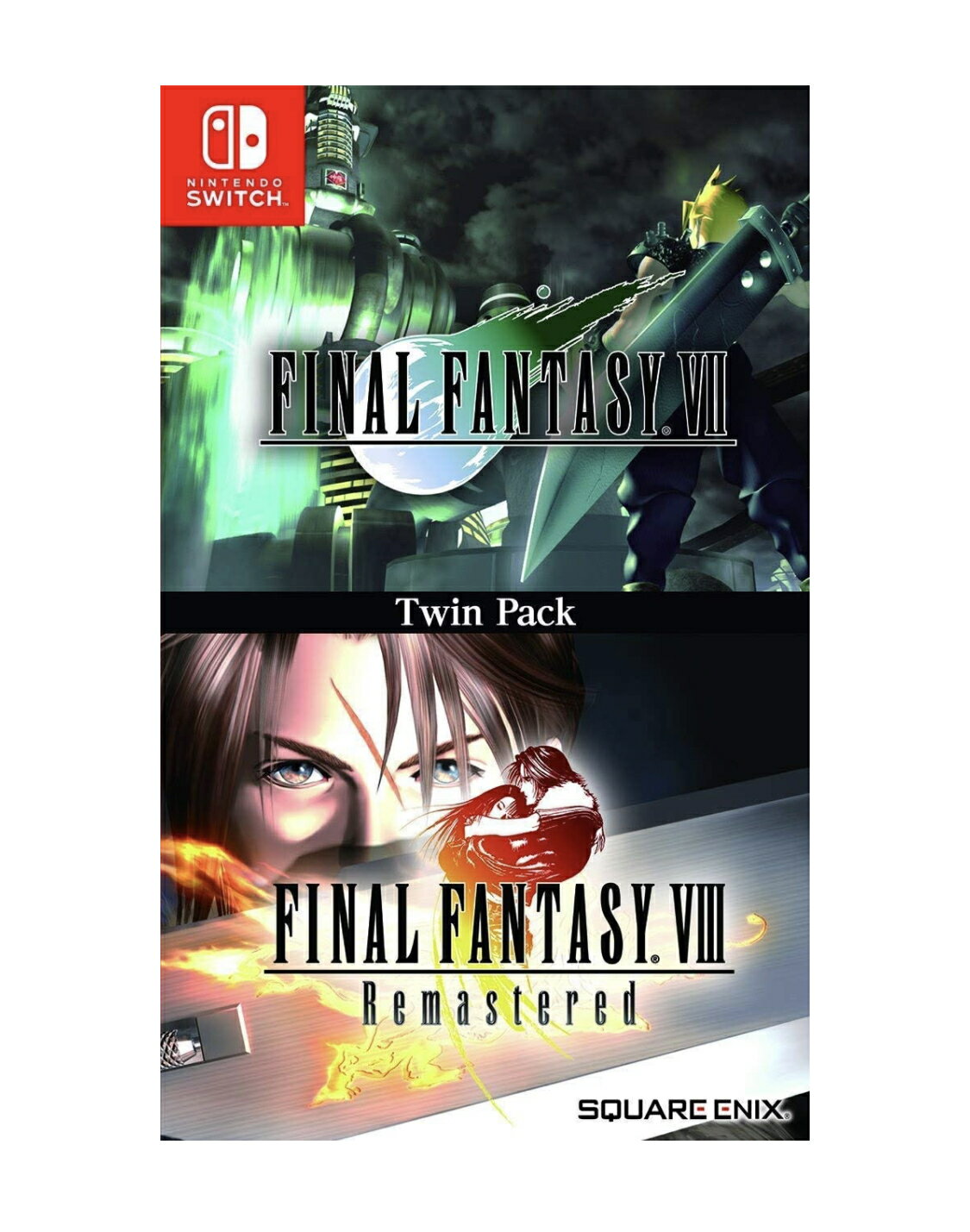 Nintendo Switch, ソフト Final Fantasy VII VIII Remastered Twin Pack -VII VIII () - Switch 